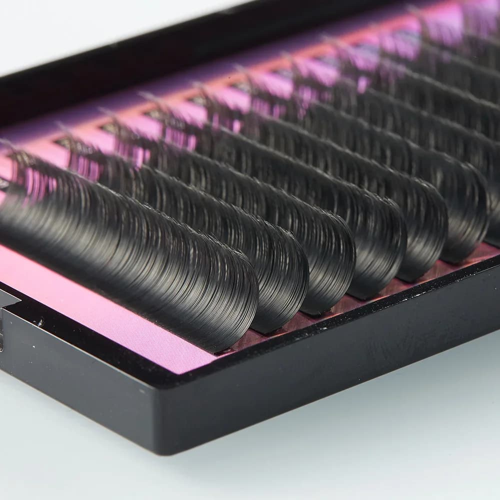 Air Ultra Yumuşak Düz Elips Uçlu Tek Kirpik Uzantıları