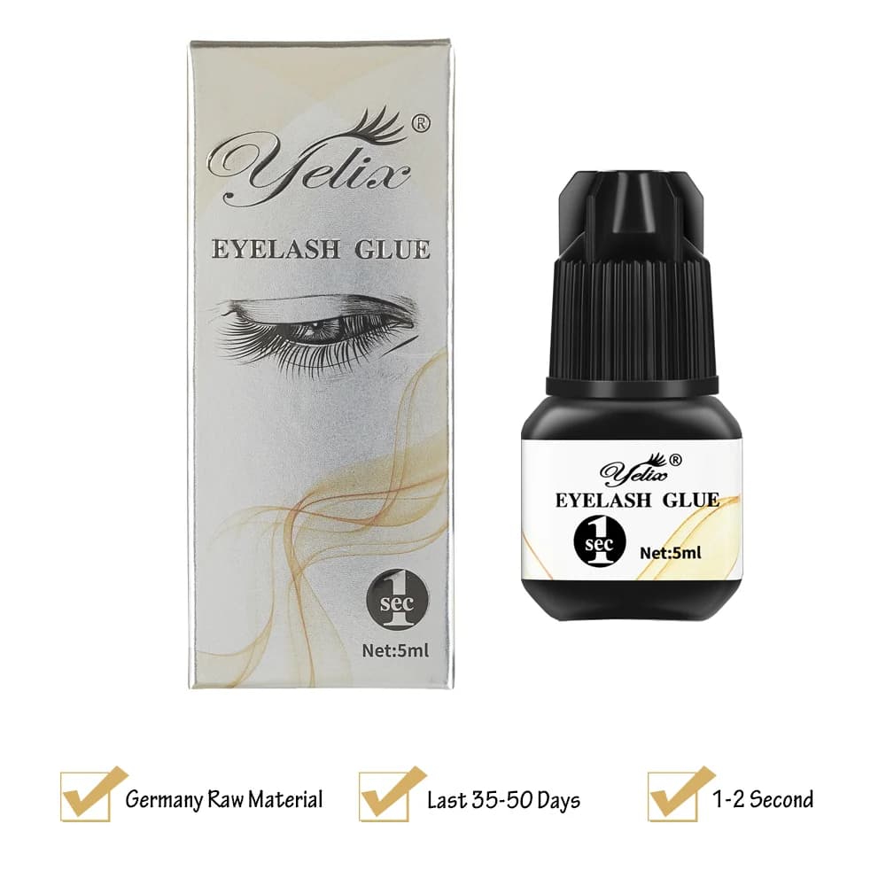 Profesyonel Kirpik Uzatma Yapıştırıcısı 5ml 3'lü Set