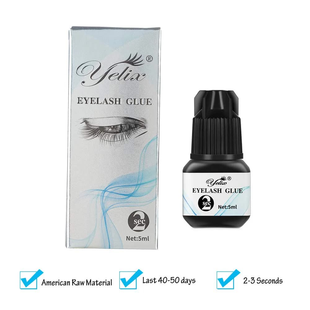 Profesyonel Kirpik Uzatma Yapıştırıcısı 5ml 3'lü Set
